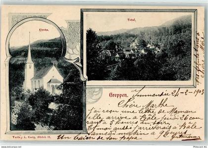 6404 Greppen 1903 - Kirche - 13442824
