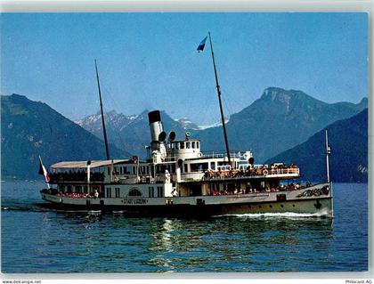 6000 Luzern Lucerne - Vierwaldstättersee Dampfschiff Stadt Luzern - 10391898