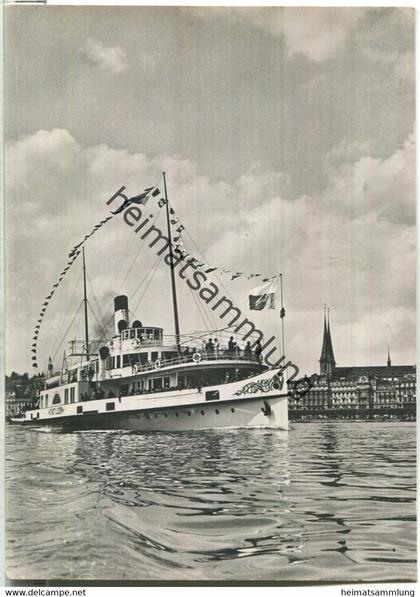 Vierwaldstättersee - Fahrgastschiff Stadt Luzern - Verlag Ernst Brunner Luzern