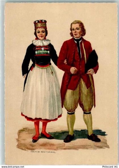 6000 Luzern Lucerne Gebrauchsspuren Kleidung 18.Jhdt. Brauttracht Ruswil... - 39490958