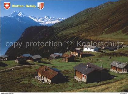 Blatten LU Fletschhorn Gebirge