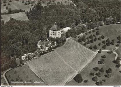 Gelfingen Schloss Heidegg   Fliegeraufnahme