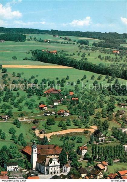 Hitzkirch Pankratius Kirche Fliegeraufnahme