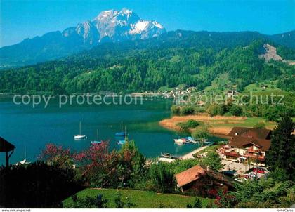 Horw Seehotel Sternen am Vierwaldstaettersee Alpenblick