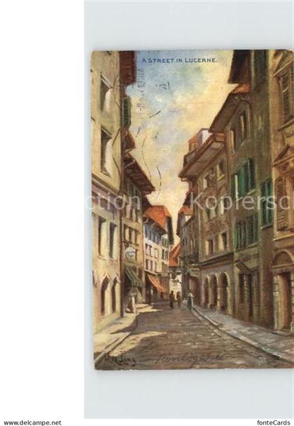 Luzern LU Strasse in Luzern