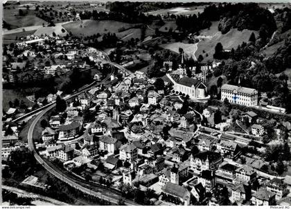 6110 Wolhusen 1965 - Luftbild - Photoglob-Wehrli FL 2237 AK - 13086598