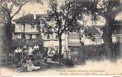 Suisse - AUVERNIER (NE) Pensionat Schenker - Ed. inconnu