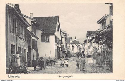 Suisse - CORCELLES (NE) Rue principale - Boulangerie - Ed. T. & F. M. 108