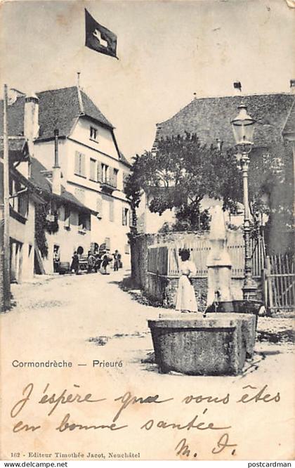 Suisse - CORMONDRÈCHE (NE) Prieuré - Ed. Th. Jacot 162