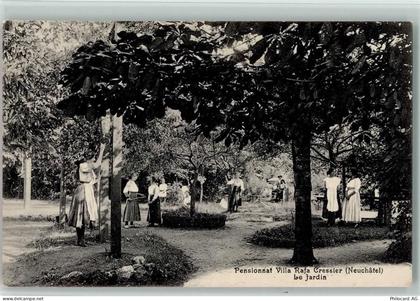 2088 Cressier NE 1911 - Pensionnat Villa Rafa Cressier le jardin - 10199453