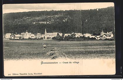 AK Fontainemelon, Ouest du village