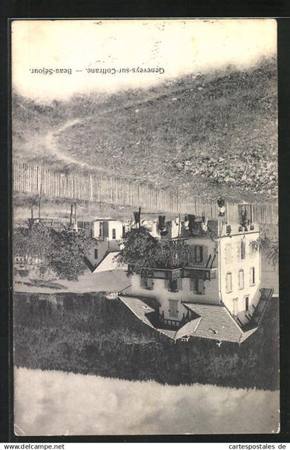 AK Geneveys-sur-Coffrane, Teilansicht des Ortes