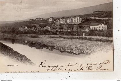 HAUTERIVE   (CARTE PRECURSEUR )