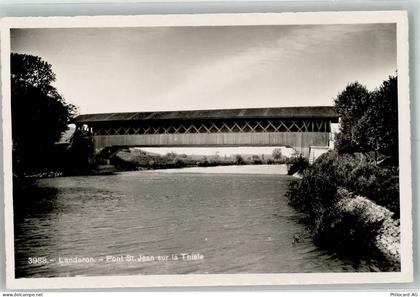 2525 Le Landeron Foto AK Pont St. Jean sur la Thiéle - 38067368