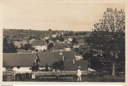 LES BAYARDS - vue générale, lot de trois cartes.