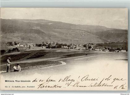 2112 Môtiers NE 1902 - Vue generale - 10162345
