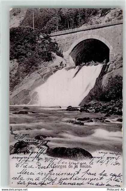 2103 Noiraigue 1901 - Gorges de la Reuse - 39411250