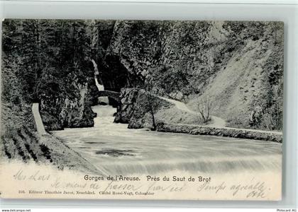 2103 Noiraigue - Gorges de LAreuse Près du Saut de Brot - 11064981