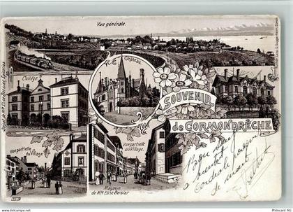 2036 Cormondrèche 1917 BOAKC College Kutsche Lithographie - 13700161