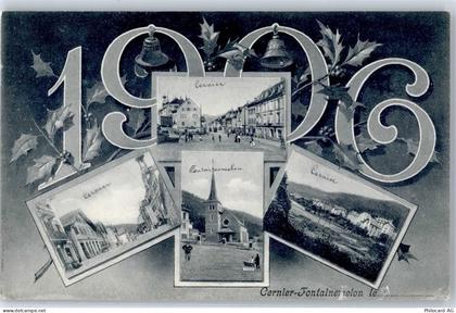 2053 Cernier 1905 - Kirche Neujahrskrate - 51424802