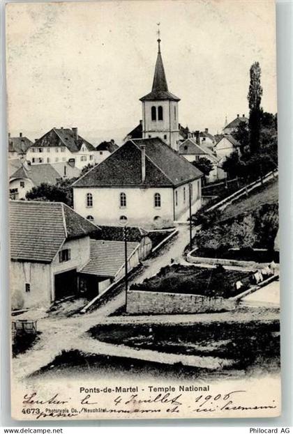 2316 Les Ponts-de-Martel Martel-Dernier 1906 - 10643037