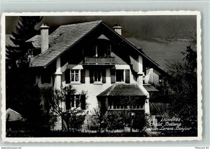2523 Lignières 1961 - Verlag Perrochet 5880, Chalet Bellevue AK - 13086942