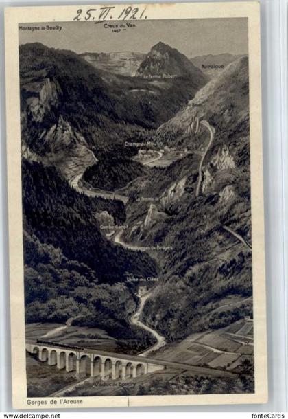 Boudry Gorges de l'Areuse