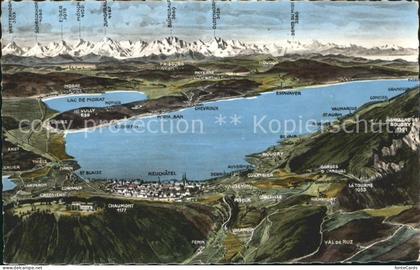 Neuchatel NE Lac de Neuchatel et Morat