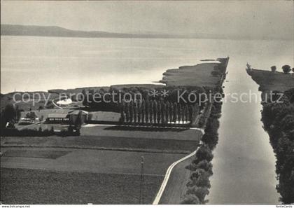 Thielle Fliegeraufnahme Zielbruecke