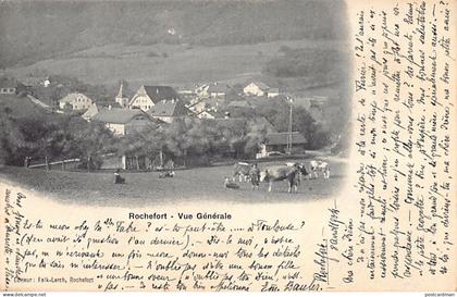 Suisse - Rochefort (NE) Vue générale - Ed. : Falk-Lerch, Rochefort