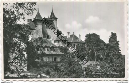 Vaumarcus - Chateau - Foto-AK - Verlag Perrochet Lausanne