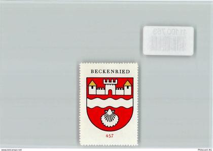 6375 Beckenried - Vignette Wappen Kaffee Hag ca 1920-1940 Beckenried - 11100753