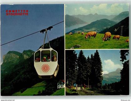 6376 Emmetten - Stockhütte Kühe Seilbahn - 39498800