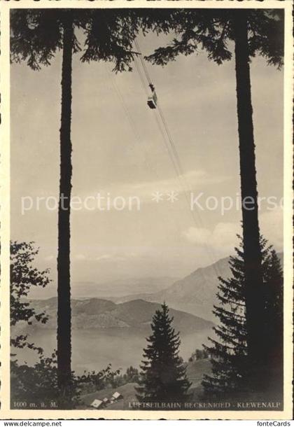 Beckenried Luftseilbahn Beckenried Klewenalp