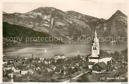 Buochs Vierwaldstaettersee mit Rigi