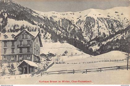 Schweiz - WOLFENSCHIESSEN (NW) Kurhaus Brisen im Winter - Verlag unbekannt