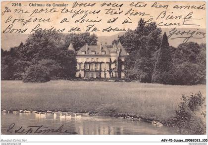 AGYP5-0482-SUISSE - CRASSIER - Chateau de crassier