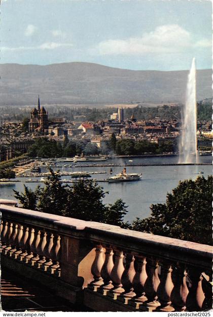 B52614 Geneve vue sur la Ville depuis cologny  switzerland