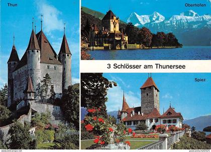 BT2863 Trois Chateau au lac de Thoune    Switzerland