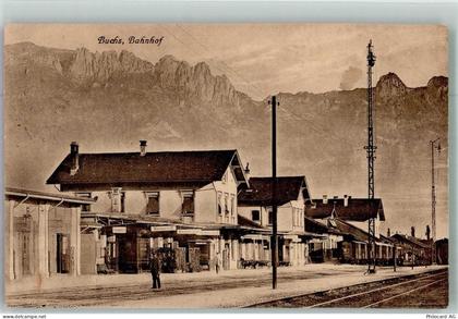 Buchs SG Bahnhof Bahnhof Schweiz 1922 Foto AK - 13673108
