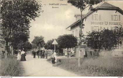 CPA Damvant Bureau Suisse Douanes Customs