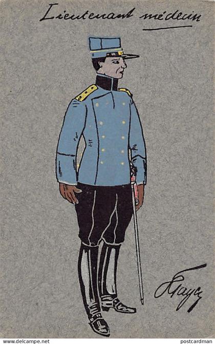 Suisse - Armée Suisse - Lieutenant médecin - Ed. H. Lilienfeld 9