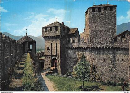 SUISSE-BELLINZONE-CHATEAU DE SASSO CORBARO-N°7019-C/0265