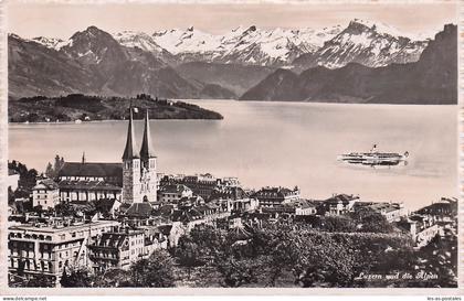 SUISSE LUCERNE LAC DES QUATRE CANTONS
