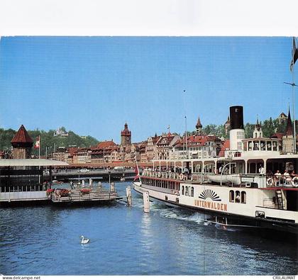 SUISSE LUCERNE LAC DES QUATRE CANTONS