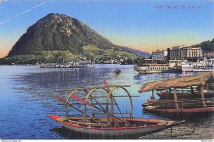 SUISSE LUGANO LAC DE LUGANO