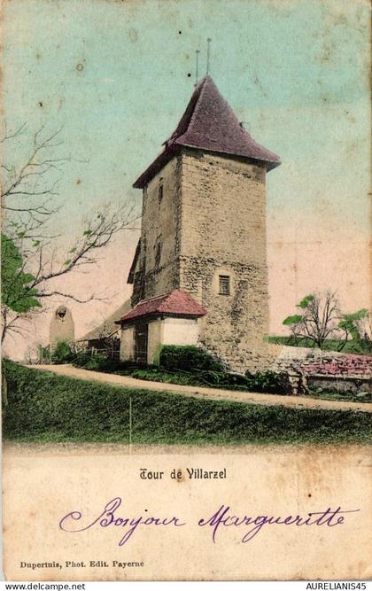 SUISSE VILLARZEL  carte postale ancienne [DTZ-11627]