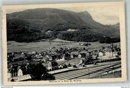 Vallorbe Bahnhof Bahnhof Schweiz 1921 Gebrauchsspuren - 10750814