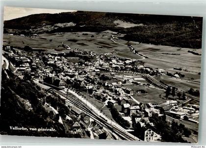 Vallorbe Bahnhof Fliegeraufnahme Bahnhof Schweiz 1942 Gebrauchsspuren - 38221060