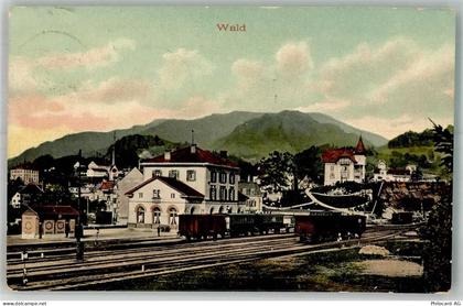 Wald ZH Bahnhof Bahnhof Schweiz Foto AK - 13666374